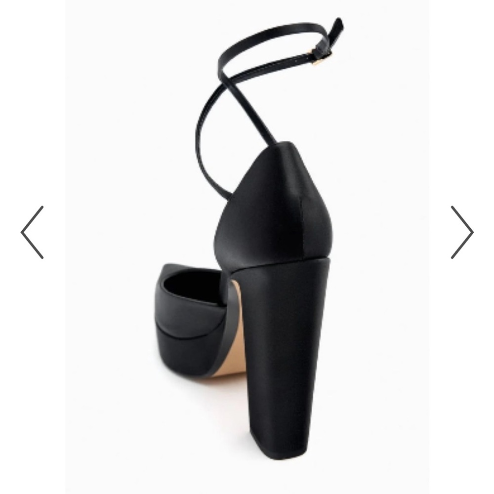 Zara Heeled Platform Shoes black - Picture 5 of 5